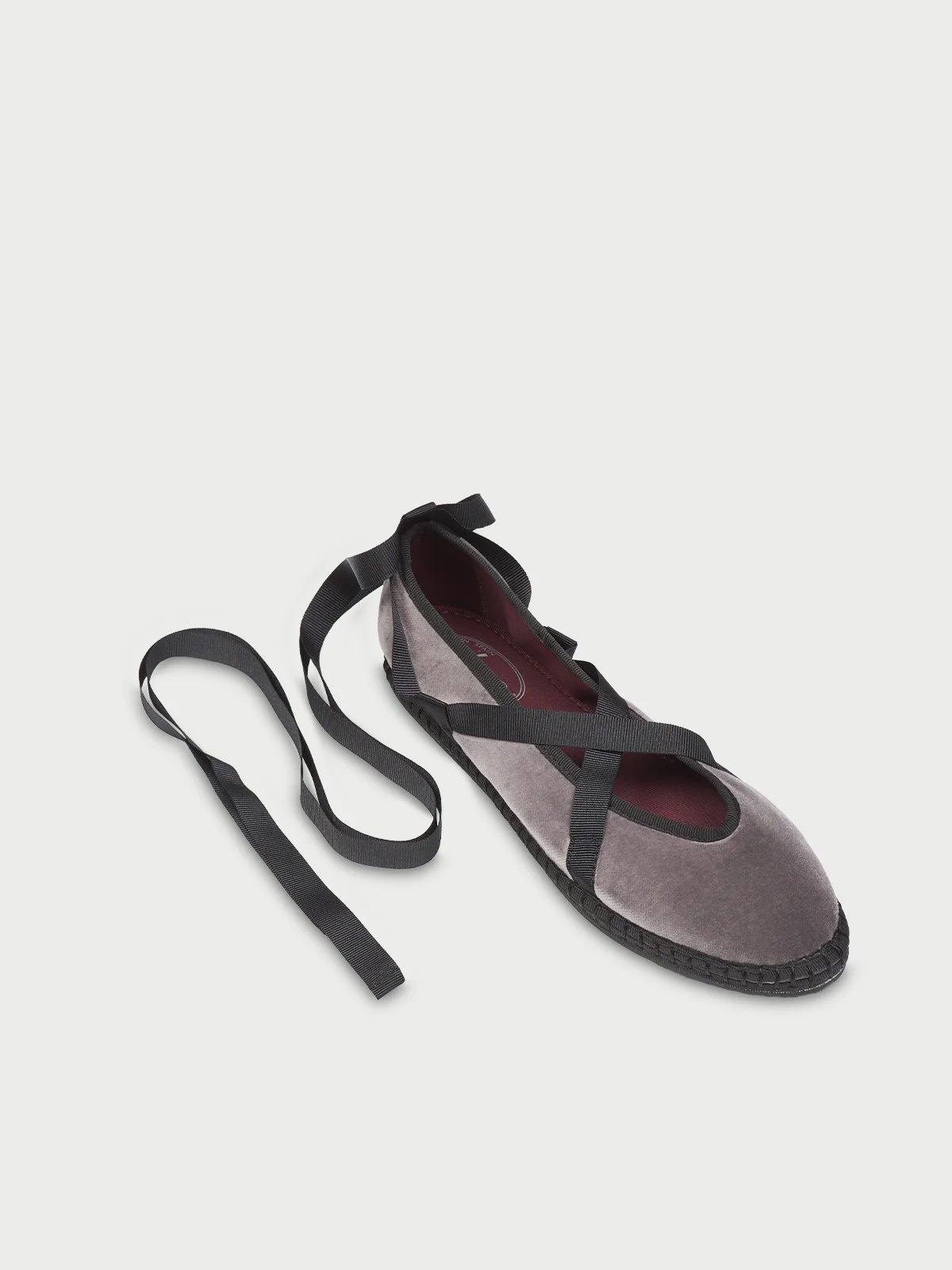 Eichiro Velvet Ribbon Grey - Image 3